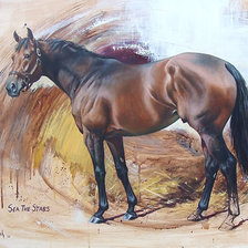 Схема вышивки «художник Hubert de Watrigant»