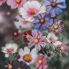 Схема вышивки «Полевые цветы»