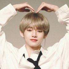 Схема вышивки «Тэхён»