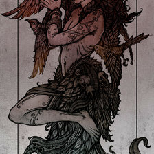 Схема вышивки «Локи»