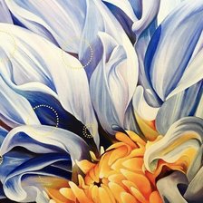 Схема вышивки «Астра»