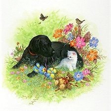 Схема вышивки «Дружба»