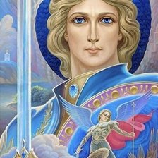 Схема вышивки «Архангел Михаил»