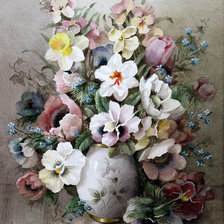 Схема вышивки «Анимоны»