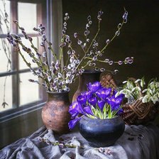 Схема вышивки «вербное воскресенье»