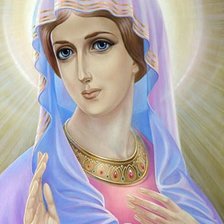 Схема вышивки «О тебе молюсь»