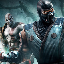 Схема вышивки «mortal combat»