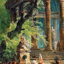 Схема вышивки «Купальня»