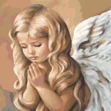 Схема вышивки «Ангел»