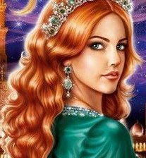 Схема вышивки «Хюрем Султан»