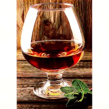 Схема вышивки «бокал»