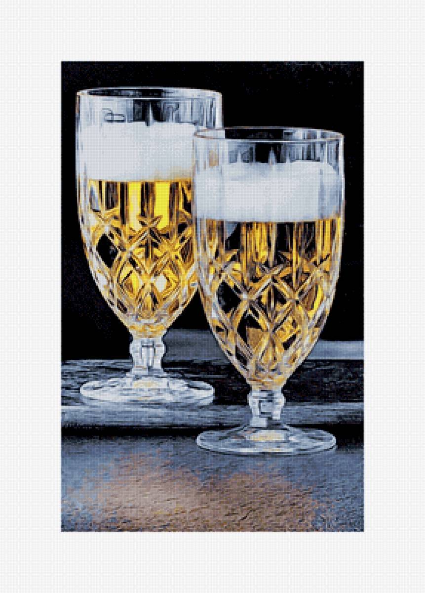 два бокала - бокал, посуда. - предпросмотр