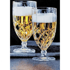 Схема вышивки «два бокала»