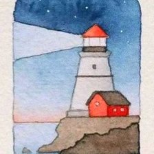 Схема вышивки «Маяк»