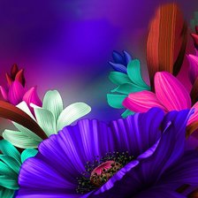 Схема вышивки «Crisantemos»