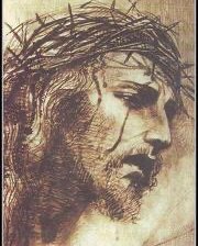 Схема вышивки «Иисус»