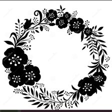 Схема вышивки «Венок»