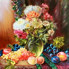 Схема вышивки «Голландский натюрморт»