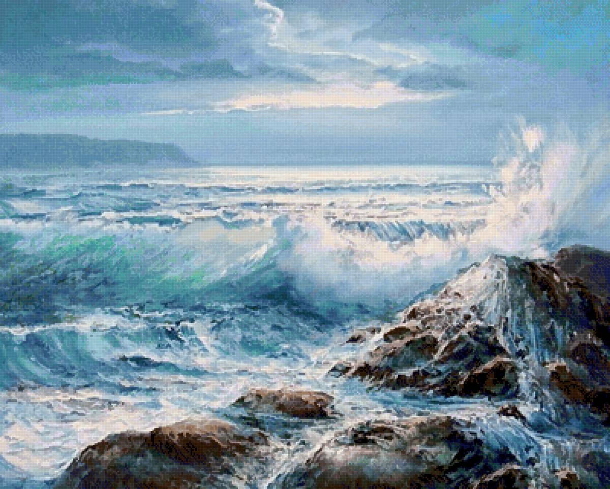 Морской пейзаж - море, пейзаж - предпросмотр