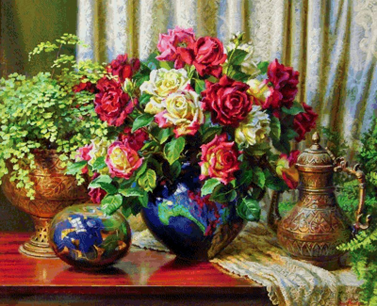 Натюрморт - энн мортон, натюрморт - предпросмотр