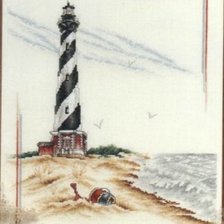 Схема вышивки «Hatteras Lighthouse»