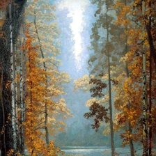 Схема вышивки «К. Васильев. Осень»