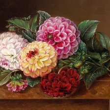 Схема вышивки «Цветы»