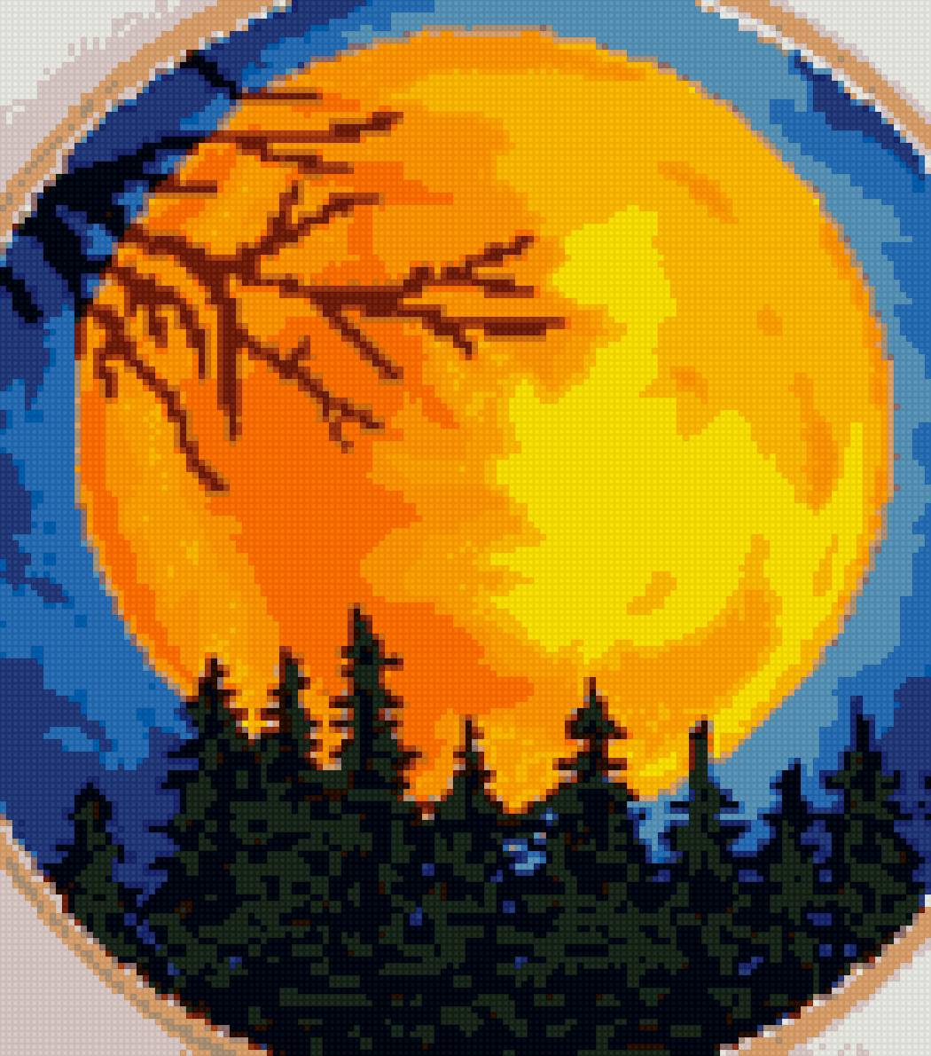 Луна - луна, moon - предпросмотр