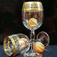 Схема вышивки «физалис»