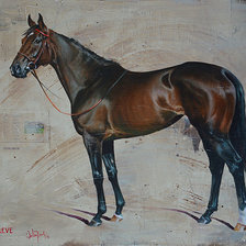 Схема вышивки «художник  Hubert de Watrigant»