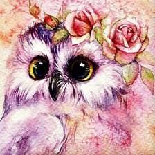 Схема вышивки «Совушка»