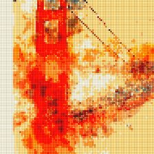 Схема вышивки «Нью йорк»