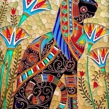 Схема вышивки «кошки Ирины Васильевой»