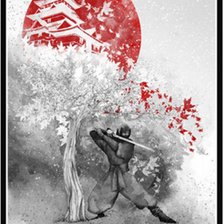 Схема вышивки «ВОИН САМУРАЙ 3»