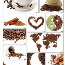 Схема вышивки «Кофе микс2»