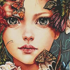 Схема вышивки «моника»