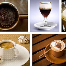 Схема вышивки «Кофе»