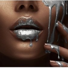 Схема вышивки «Девушка»