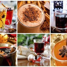 Схема вышивки «Напитки»