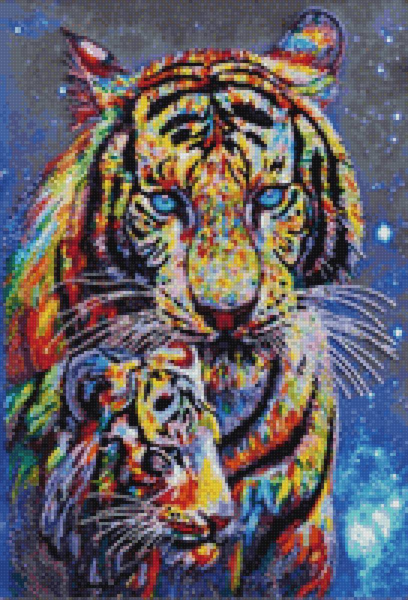 Тигры - тигры. животные. - предпросмотр