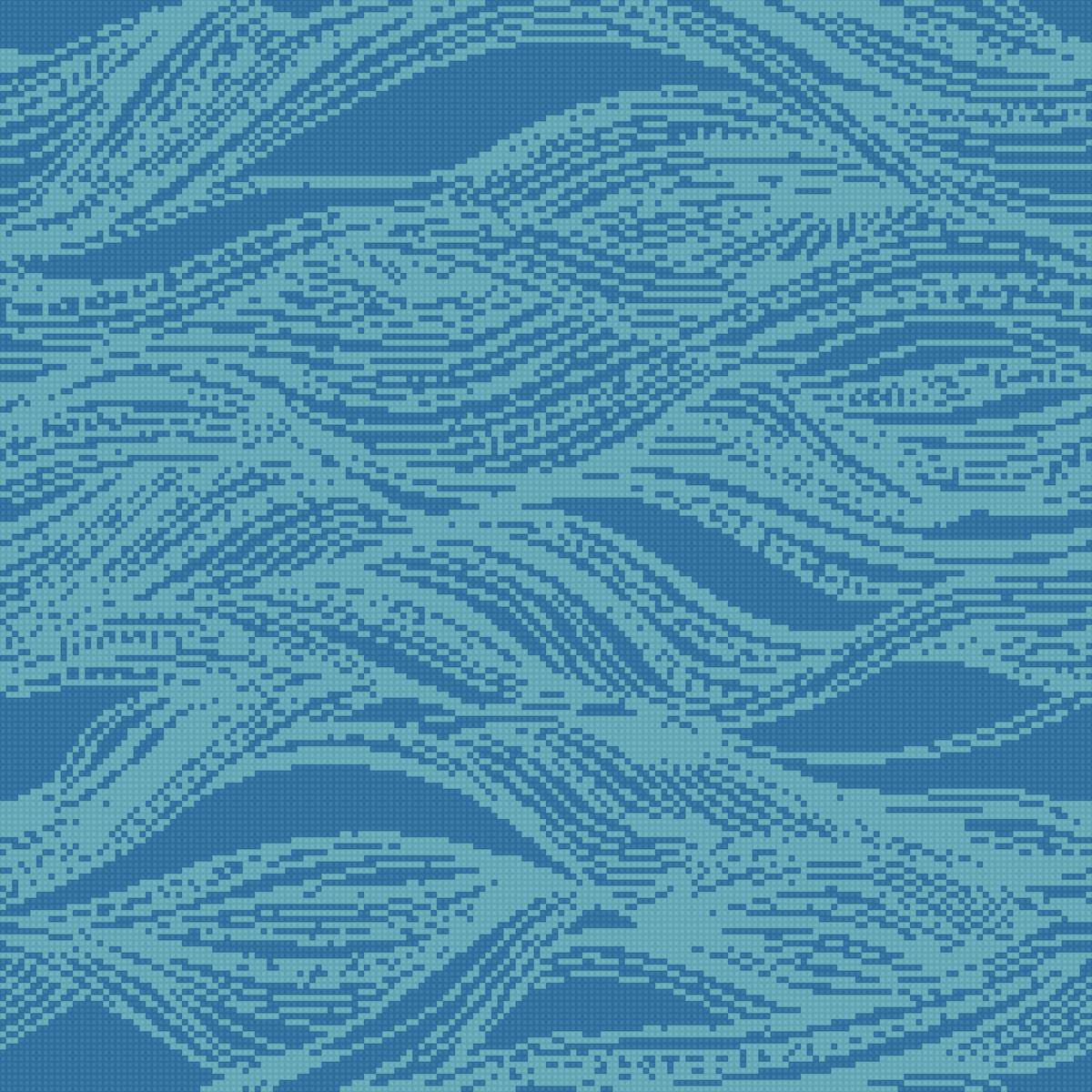 Волны абстракция - абстракция, волны, монохром - предпросмотр