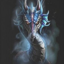 Схема вышивки «Dragon obscuro»