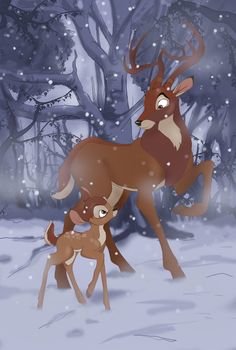 mami bambi - disney - оригинал