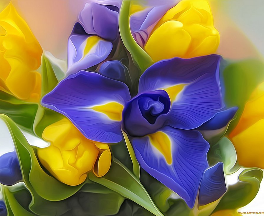 Цветы - оригинал