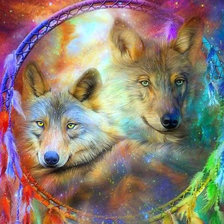 Схема вышивки «Ловец снов»