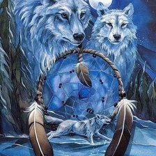 Схема вышивки «Ловец снов»