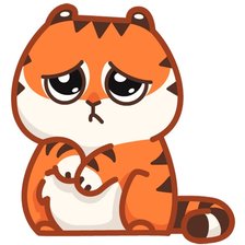 Схема вышивки «Тигренок»