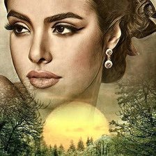 Схема вышивки «На закате»