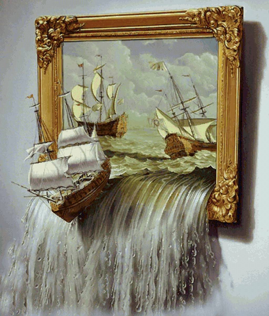 По чистой воде - море, корабль, парусники, корабли, парусник - предпросмотр