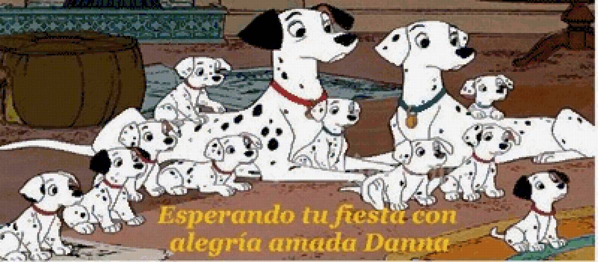 dalmatas en familia1 - disney - предпросмотр